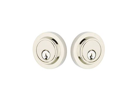 double cylinder deadbolt pocket